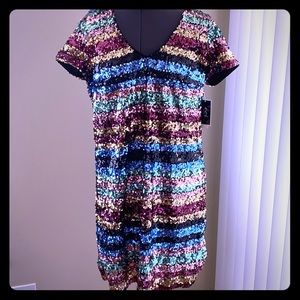 Eci New York Sequin Dress